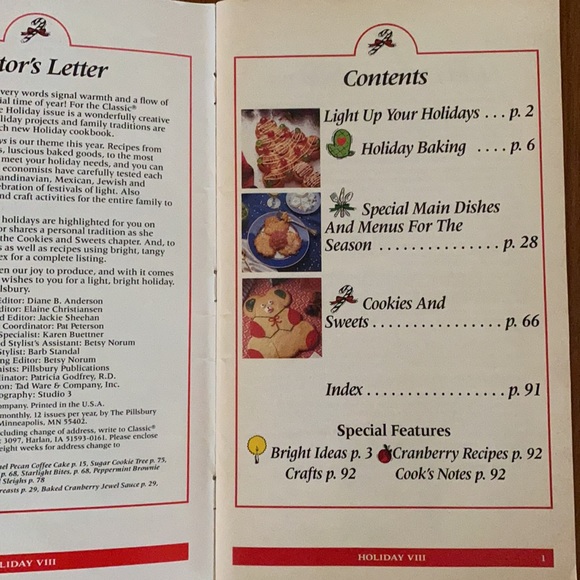 VINTAGE Bundle of 5 Pillsbury Cookbooks  1989-1993 - Picture 5 of 12